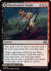 Bloodsoaked Insight // Sanguine Morass [Modern Horizons 3] | Good Games Cannington