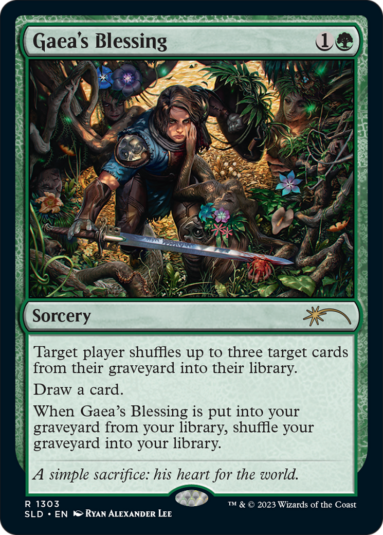 Gaea's Blessing [Secret Lair Drop Series] | Good Games Cannington