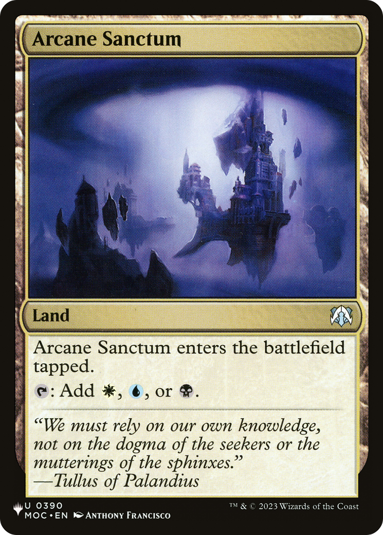 Arcane Sanctum (MOC) [The List] | Good Games Cannington