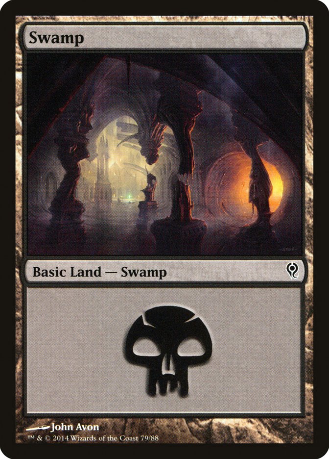 Swamp (79) [Duel Decks: Jace vs. Vraska] | Good Games Cannington