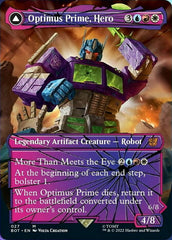 Optimus Prime, Hero // Optimus Prime, Autobot Leader (Shattered Glass) [Transformers] | Good Games Cannington