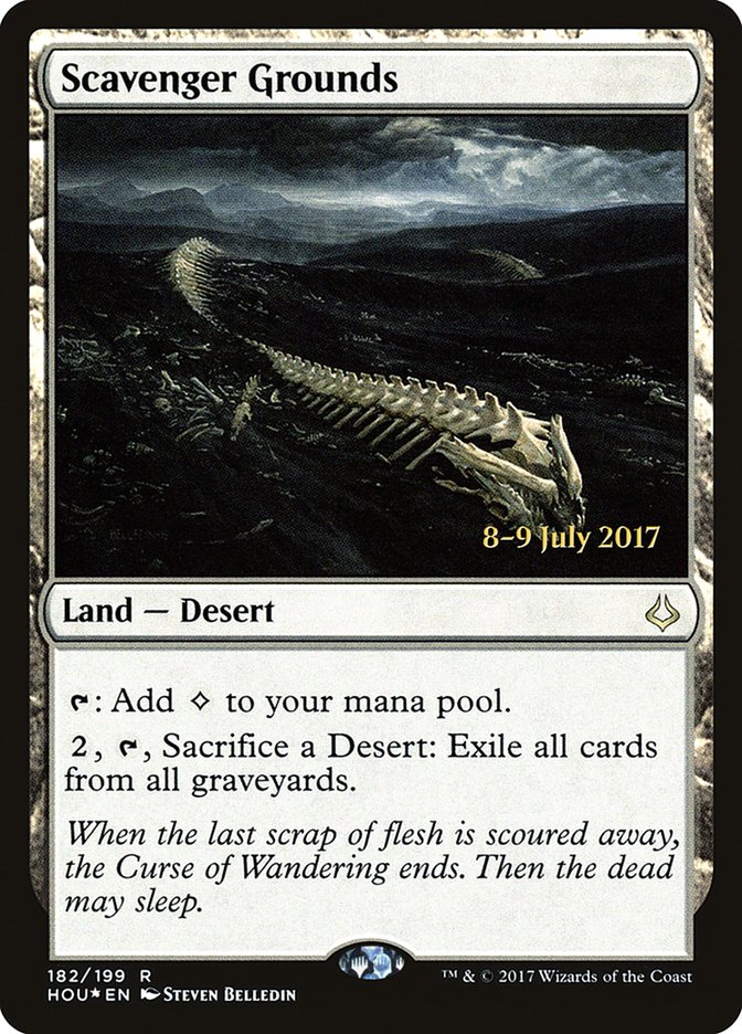 Scavenger Grounds [Hour of Devastation Prerelease Promos] | Good Games Cannington