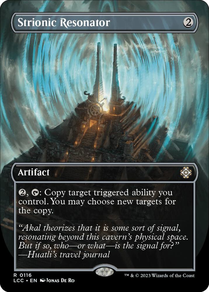 Strionic Resonator Borderless 116 (Commander: The Lost Caverns of Ixalan)  | Good Games Cannington