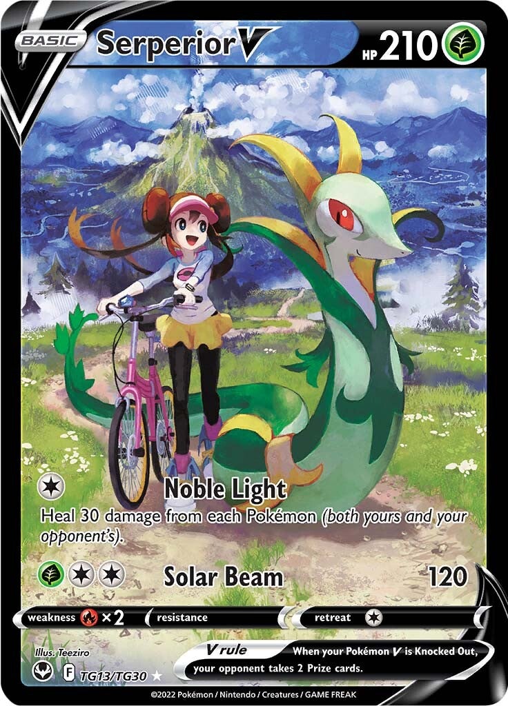Serperior V (TG13/TG30) [Sword & Shield: Silver Tempest] | Good Games Cannington