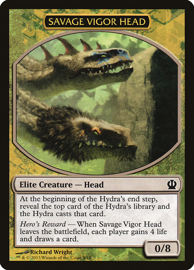 Savage Vigor Head [Theros Face the Hydra] | Good Games Cannington