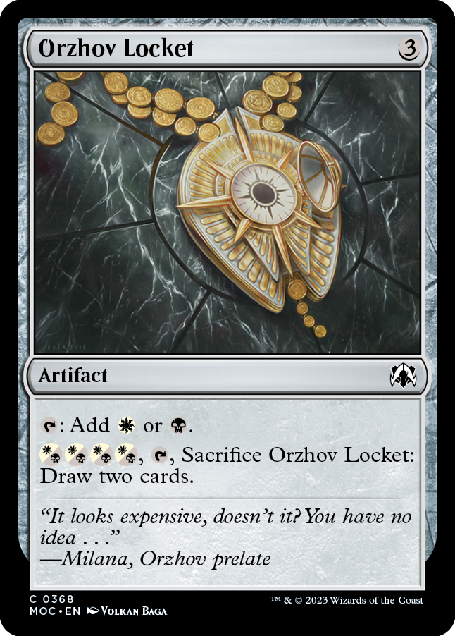 Orzhov Locket [March of the Machine Commander] | Good Games Cannington