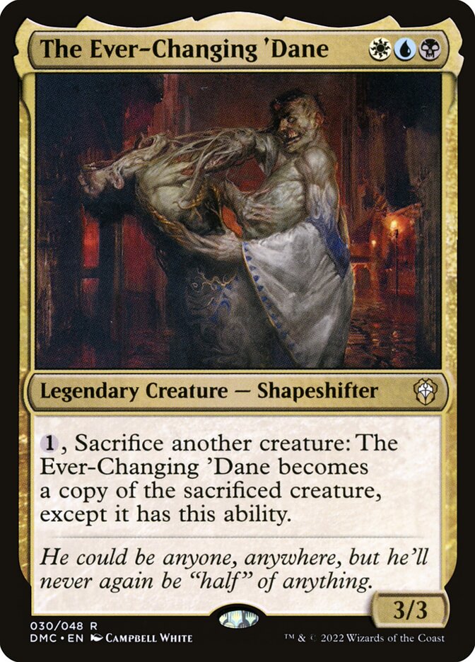The Ever-Changing 'Dane 30/50 (Commander: Dominaria United)  - Foil | Good Games Cannington