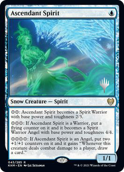 Ascendant Spirit (Promo Pack) [Kaldheim Promos] | Good Games Cannington