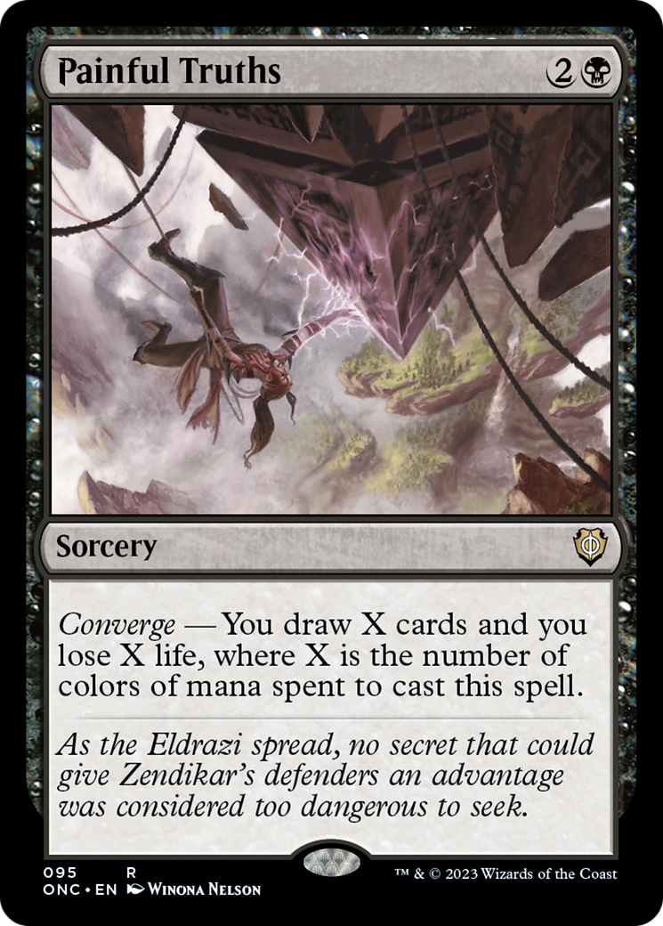 Painful Truths [Phyrexia: All Will Be One Commander] | Good Games Cannington