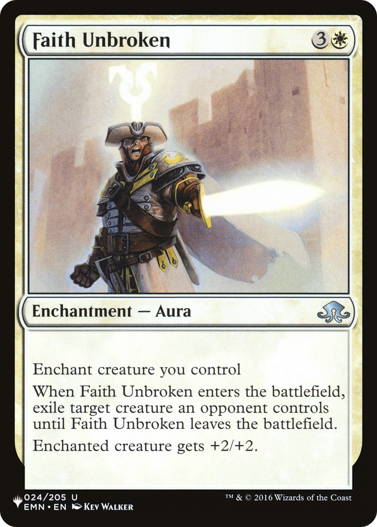 Faith Unbroken [The List] | Good Games Cannington