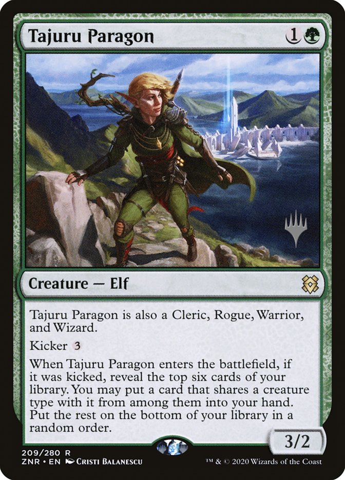 Tajuru Paragon (Promo Pack) [Zendikar Rising Promos] | Good Games Cannington