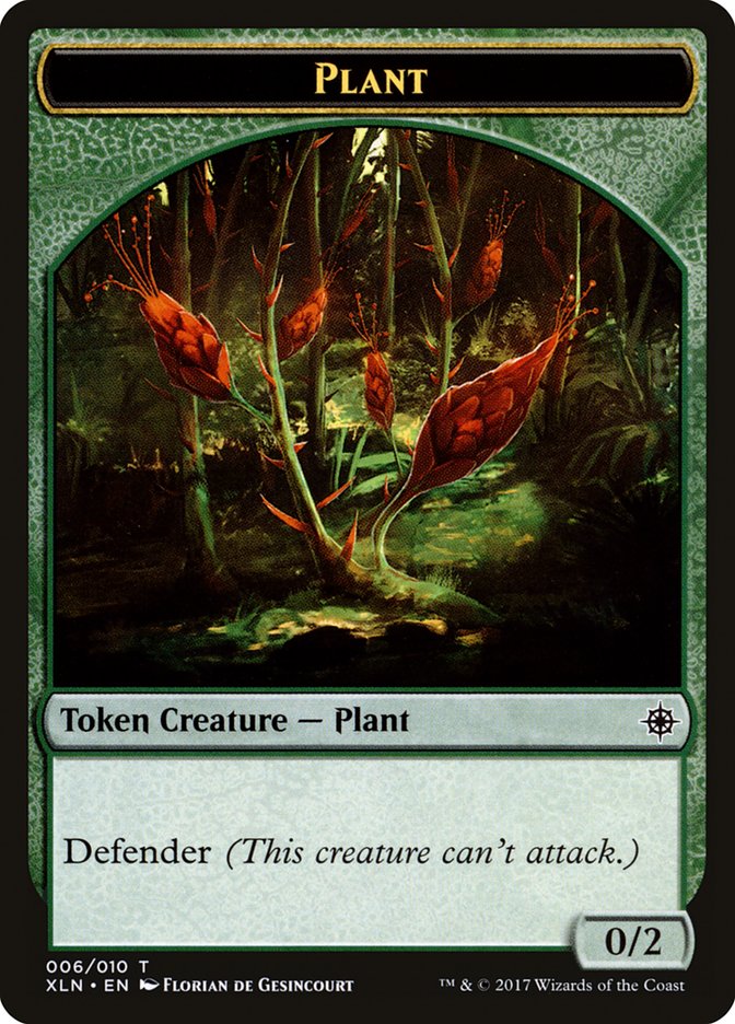 Plant Token [Ixalan Tokens] | Good Games Cannington