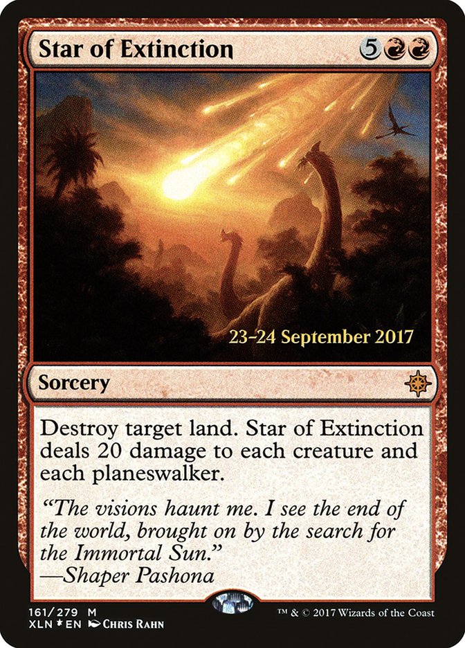 Star of Extinction [Ixalan Prerelease Promos] | Good Games Cannington