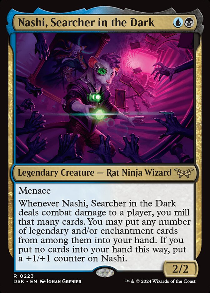 Nashi, Searcher in the Dark 223/286 (Duskmourn: House of Horror)  | Good Games Cannington
