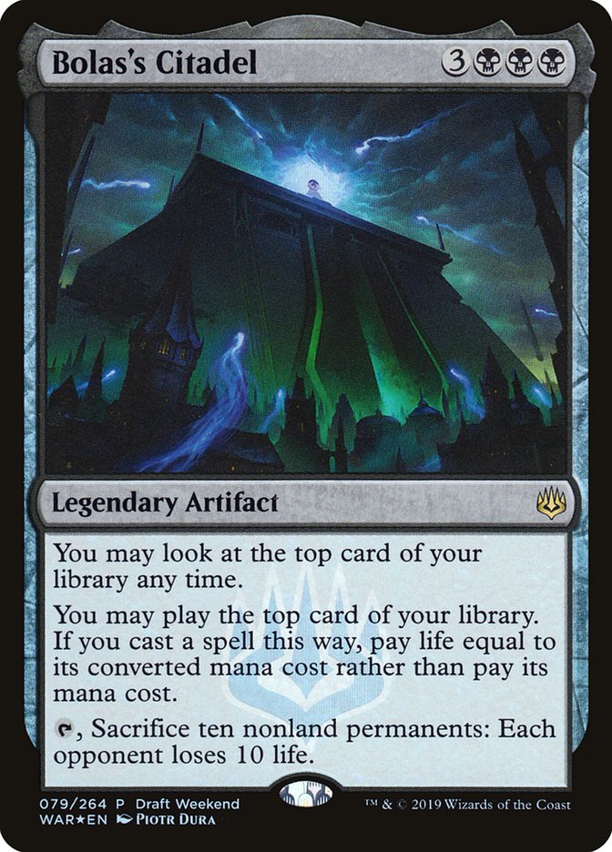 Bolas's Citadel (Draft Weekend) [War of the Spark Promos] | Good Games Cannington