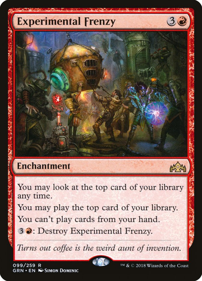 Experimental Frenzy 99 (Guilds of Ravnica)  | Good Games Cannington