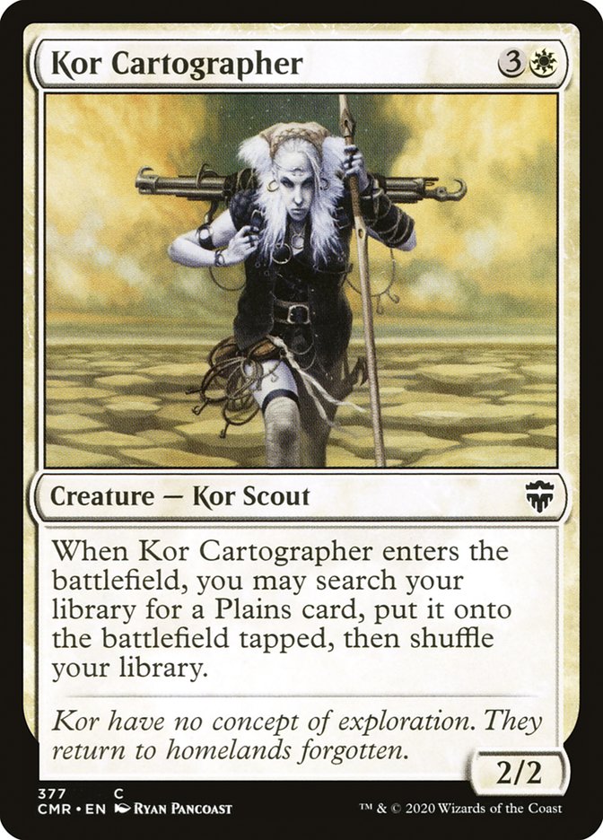 Kor Cartographer (377) [Commander Legends] | Good Games Cannington