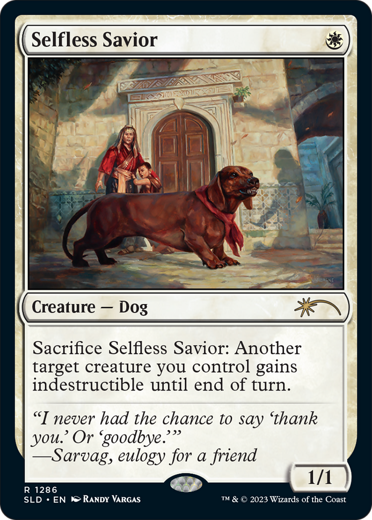 Selfless Savior [Secret Lair Drop Series] | Good Games Cannington