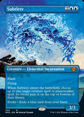 Subtlety (Borderless Alternate Art) [Modern Horizons 2] | Good Games Cannington