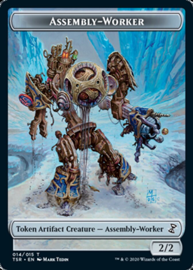 Assembly-Worker Token [Time Spiral Remastered Tokens] | Good Games Cannington