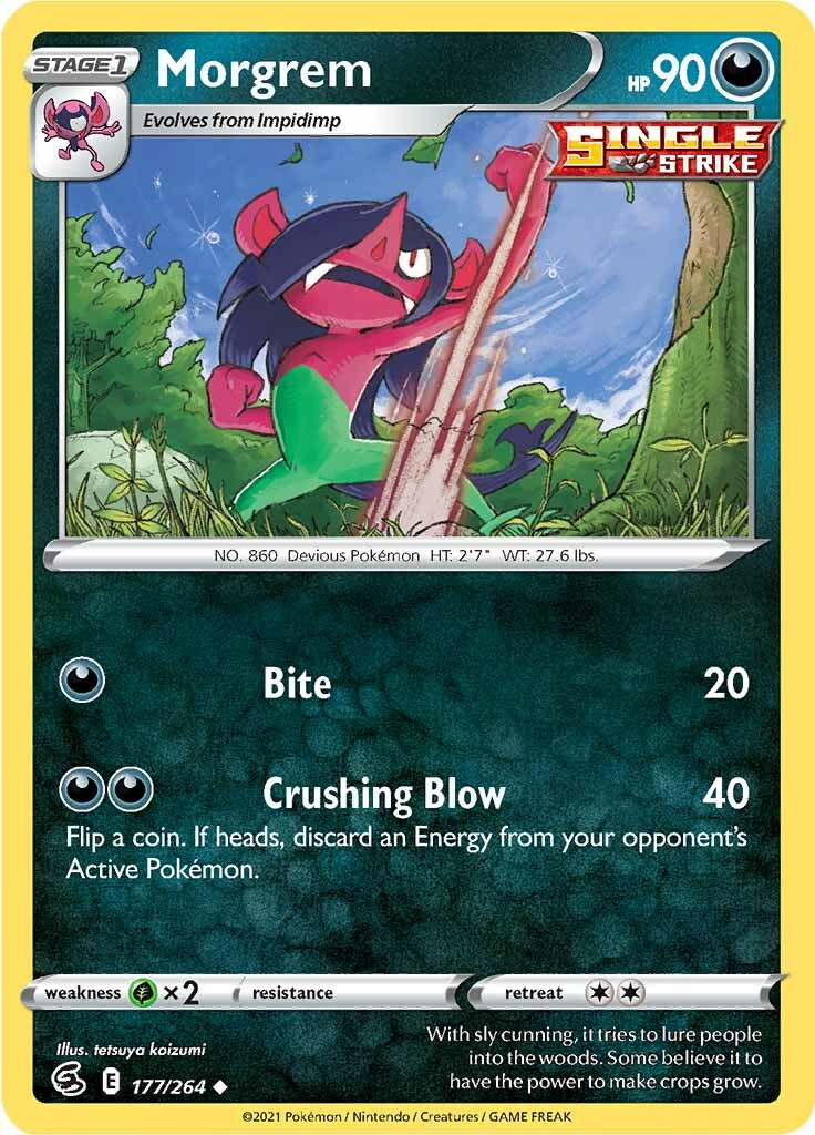 Morgrem (177/264) [Sword & Shield: Fusion Strike] | Good Games Cannington