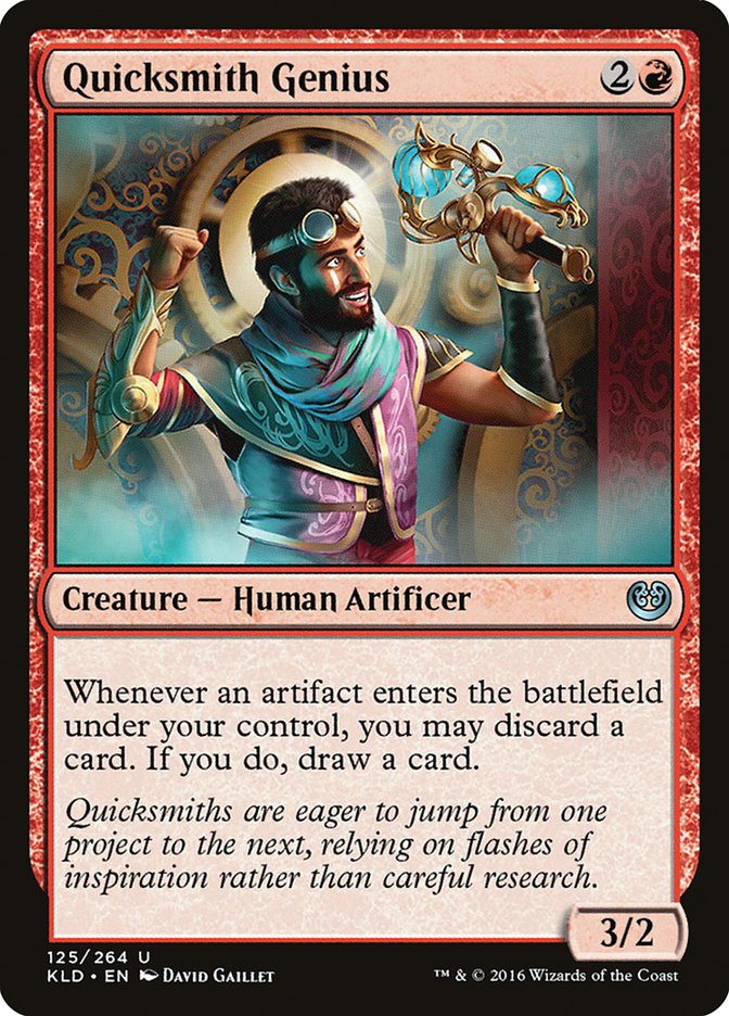 Quicksmith Genius [Kaladesh] | Good Games Cannington