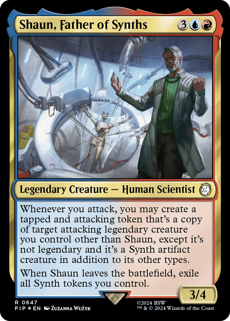 Shaun, Father of Synths (Surge Foil) [Fallout] | Good Games Cannington