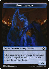 Angel // Dog Illusion Double-Sided Token [Dungeons & Dragons: Adventures in the Forgotten Realms Tokens] | Good Games Cannington