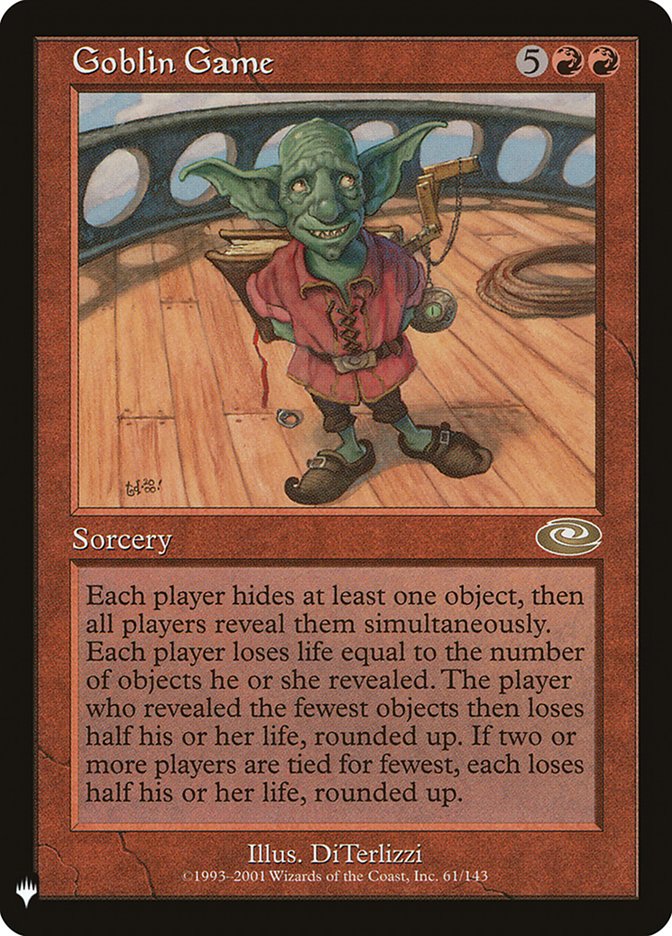 Goblin Game [The List] | Good Games Cannington