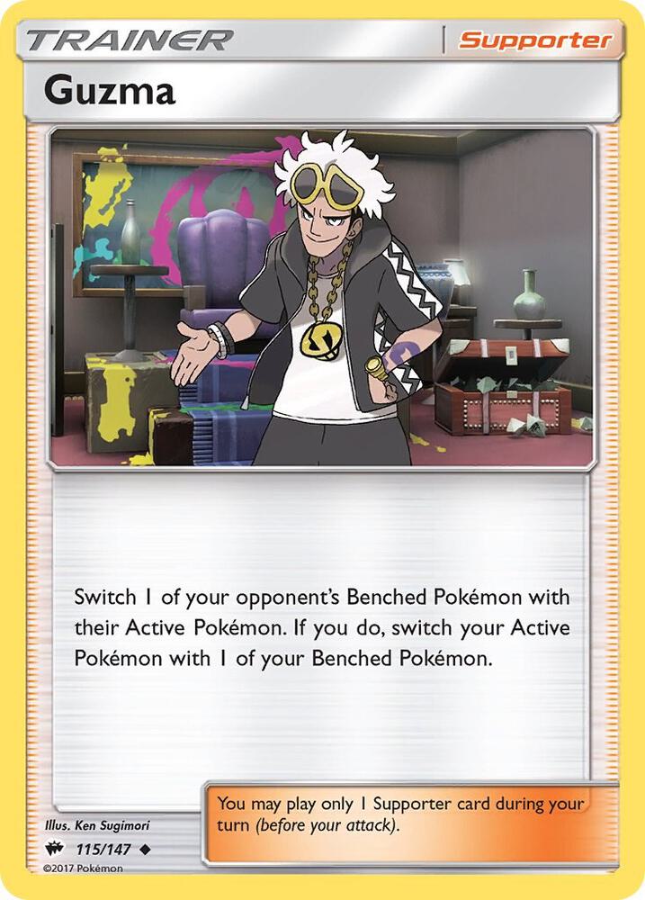 Guzma 115/147 (SM - Burning Shadows)  | Good Games Cannington