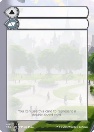 Helper Card (4/9) [Strixhaven: School of Mages Tokens] | Good Games Cannington