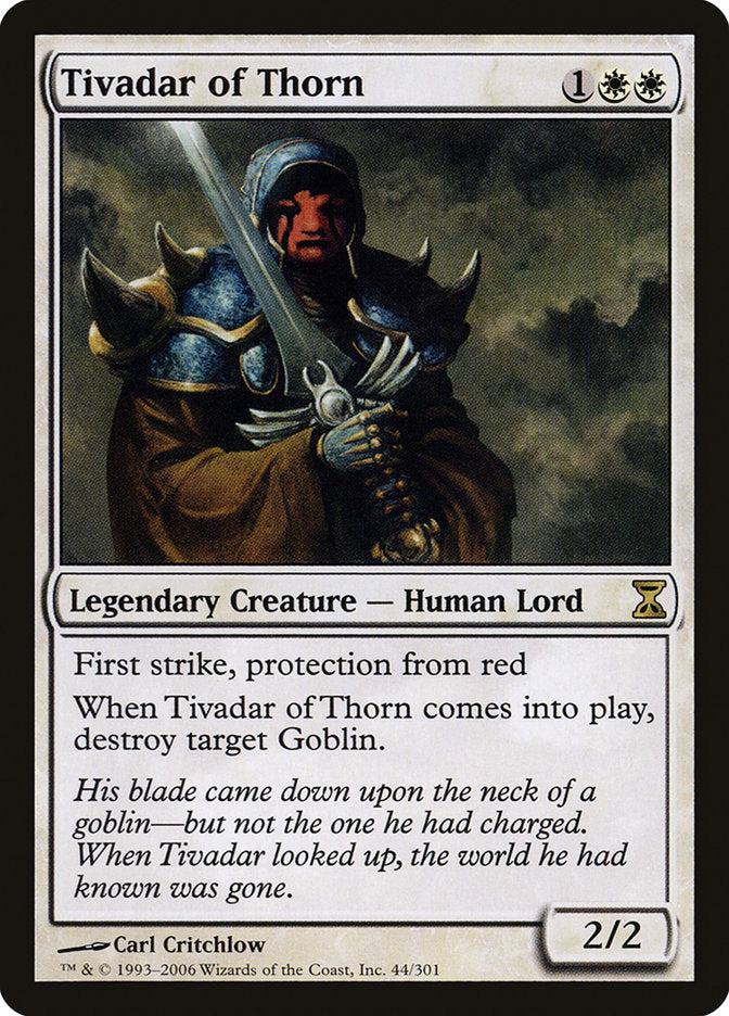 Tivadar of Thorn 44 (Time Spiral)  | Good Games Cannington