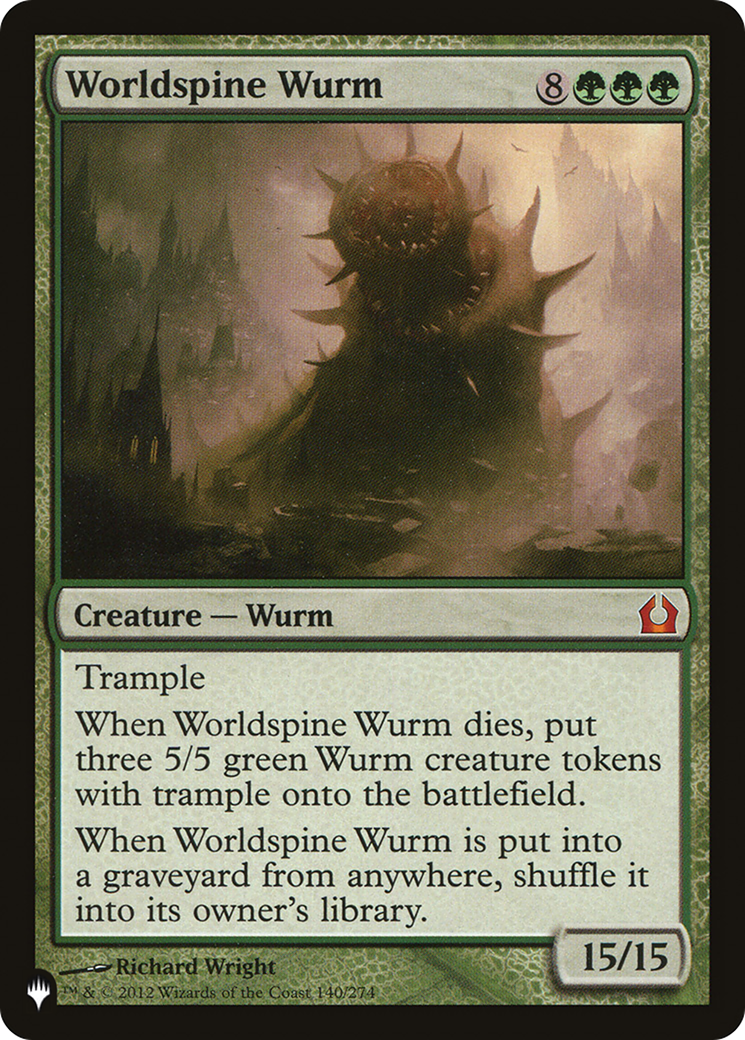 Worldspine Wurm [The List] | Good Games Cannington