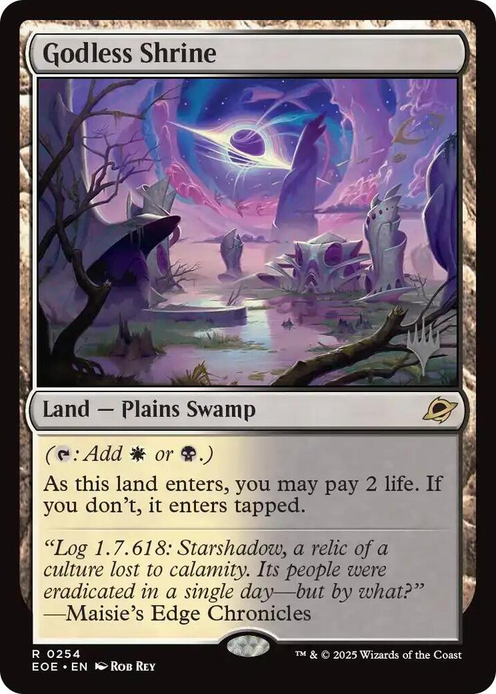 Godless Shrine 254 (Promo Pack: Edge of Eternities)  | Good Games Cannington