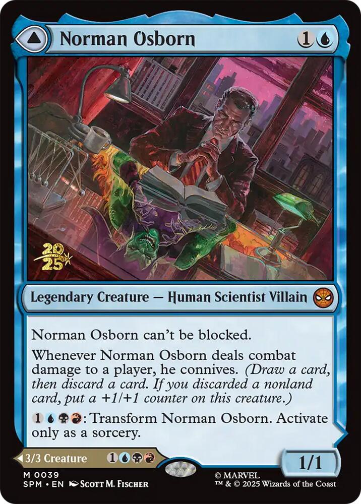 Norman Osborn 39s/73 (Prerelease Cards)  - Foil | Good Games Cannington