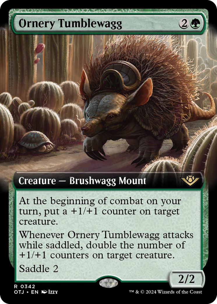 Ornery Tumblewagg (Extended Art) [Outlaws of Thunder Junction] | Good Games Cannington