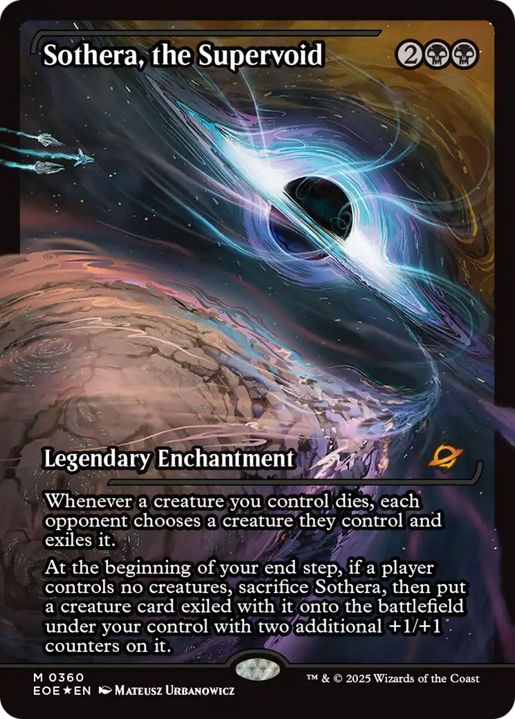 Sothera, the Supervoid (Showcase) [Edge of Eternities] | Good Games Cannington