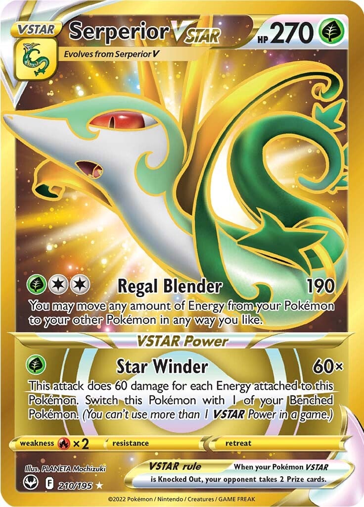 Serperior VSTAR (210/195) [Sword & Shield: Silver Tempest] | Good Games Cannington