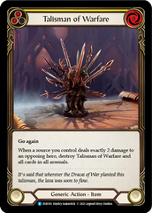 Talisman of Warfare [EVR193] (Everfest)  1st Edition Cold Foil | Good Games Cannington