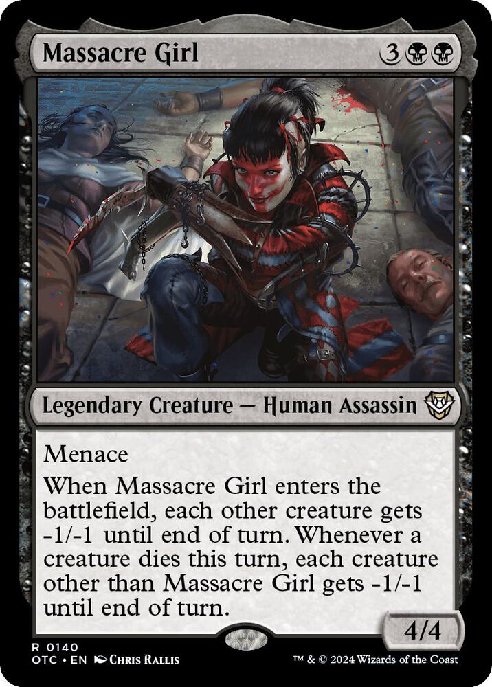 Massacre Girl 140/342 (Commander: Outlaws of Thunder Junction)  | Good Games Cannington