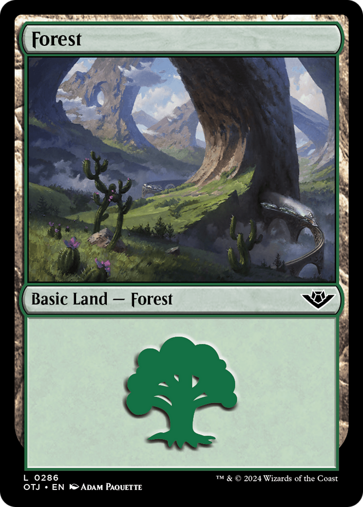 Forest (0286) [Outlaws of Thunder Junction] | Good Games Cannington