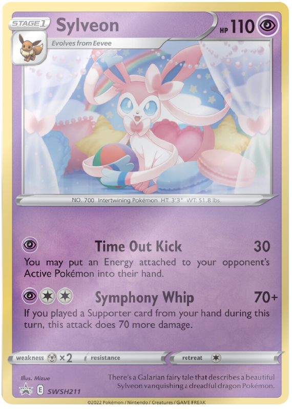 Sylveon (SWSH211) [Sword & Shield: Black Star Promos] | Good Games Cannington