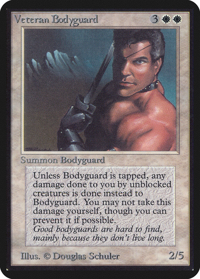 Veteran Bodyguard [Alpha Edition] | Good Games Cannington