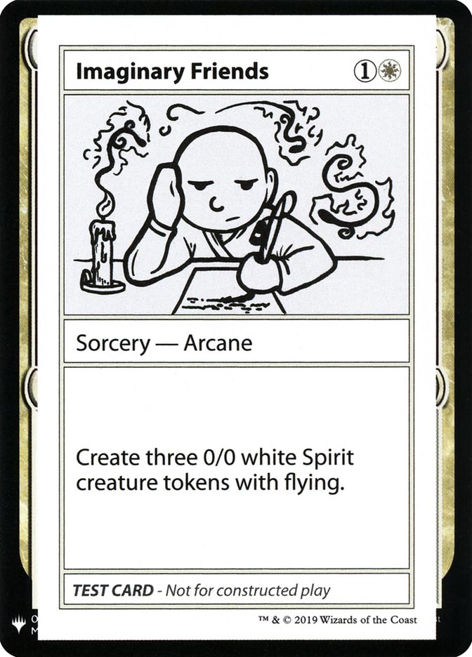 Imaginary Friends [Mystery Booster Playtest Cards] | Good Games Cannington
