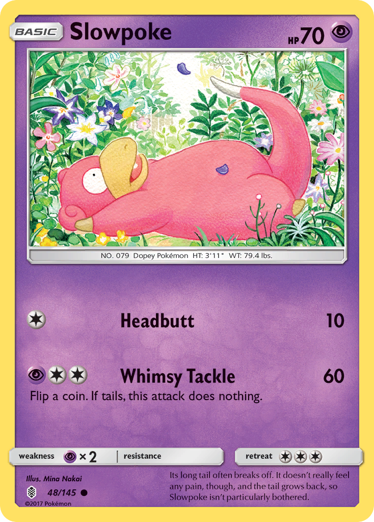 Slowpoke (48/145) [Sun & Moon: Guardians Rising] | Good Games Cannington