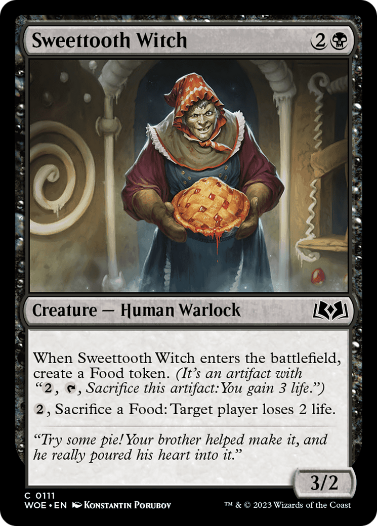 Sweettooth Witch [Wilds of Eldraine] | Good Games Cannington