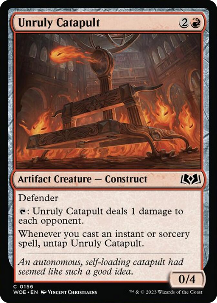 Unruly Catapult [Wilds of Eldraine] | Good Games Cannington