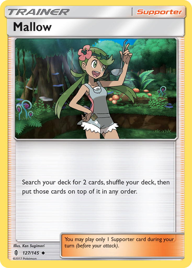 Mallow (127/145) [Sun & Moon: Guardians Rising] | Good Games Cannington