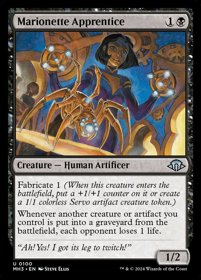 Marionette Apprentice 100 (Modern Horizons 3)  | Good Games Cannington