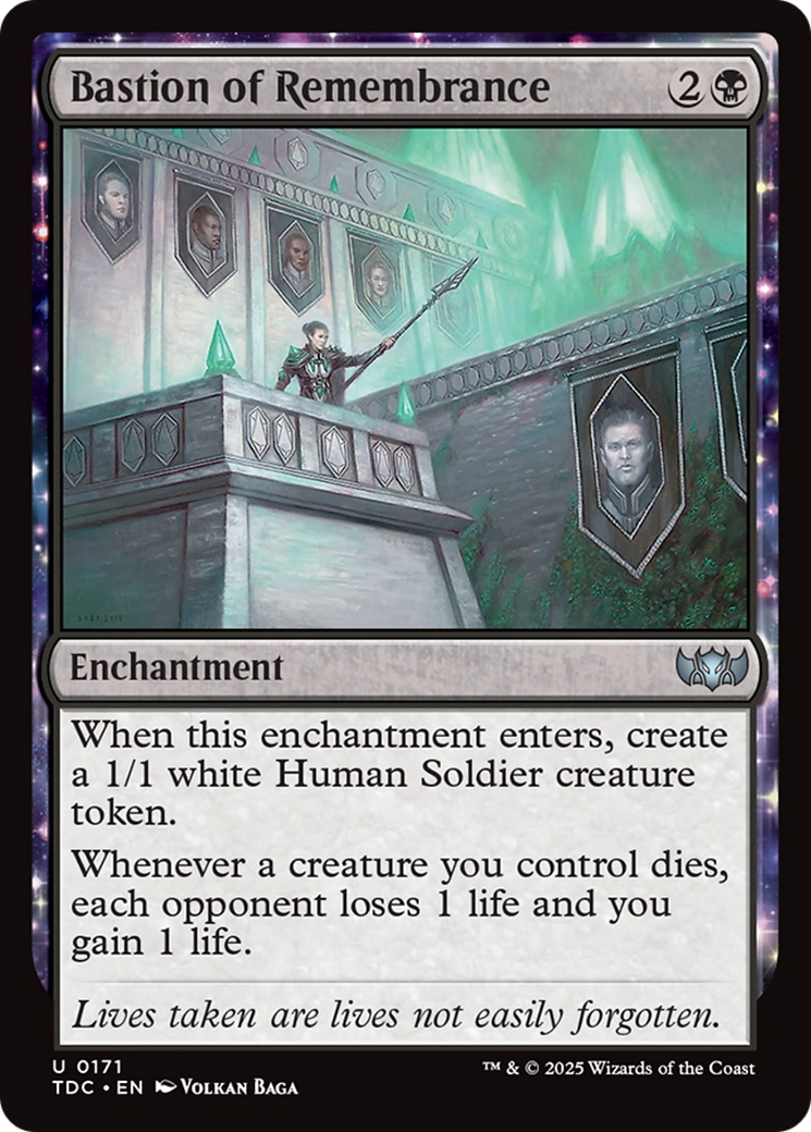 Bastion of Remembrance [Tarkir: Dragonstorm Commander] | Good Games Cannington